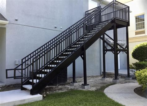 metal stair kit fabrication miami florida|Metal Stairs, Inc..